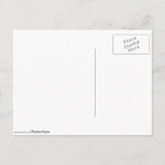 卒業証書フォトフレーム 案内ポストカード (裏面)