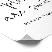 卒業証書モダンは卒業証書だ ポスター (角)