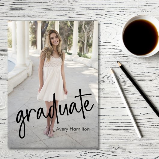 卒業証書写真カード5枚セット 招待状