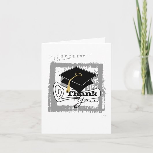 卒業証書感謝カード 1 サンキューカード (正面)