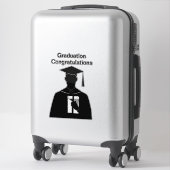 卒業証書 シール (スーツケース)