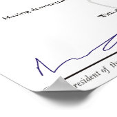 卒業証書 ポスター (角)