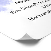 卒業証書 ポスター (角)