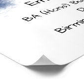 卒業証書 ポスター (角)