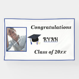 卒業証書(卒業証書)の写真おめでとう 横断幕