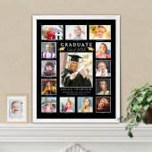 卒業証書 K-12 フォト コラージュ 卒業生記念 ポスター