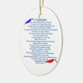 卒業詩 セラミックオーナメント (左)