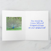 卒業誇りを持ったおめでとうとして カード (内部)