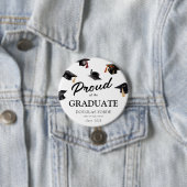 卒業誇りを持ったの 缶バッジ (インサイチュ)