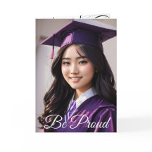 卒業誇りを持ったカード(1)ホリデーカード