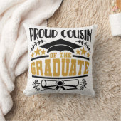 卒業誇りを持った者のいとこ クッション (ブランケット)