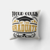 卒業誇りを持った者のいとこ クッション (裏面)