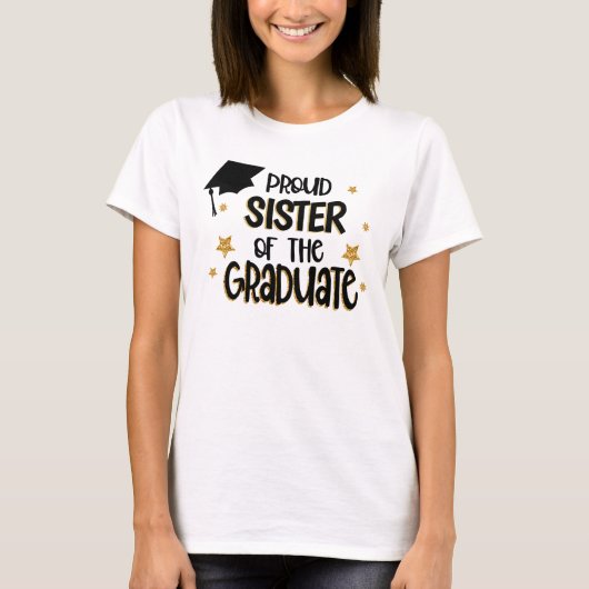 卒業誇りを持った者の姉妹 Tシャツ (正面)