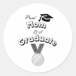 卒業誇りを持った者の母 ラウンドシール