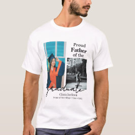 卒業誇りを持った者の父親 Tシャツ