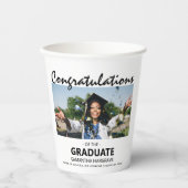 卒業誇りを持った者の親族 |写真 紙コップ (正面)