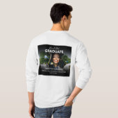 卒業誇りを持った者の親族 |写真 Tシャツ (裏面フル)