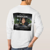 卒業誇りを持った者の親族 |写真 Tシャツ (裏面)