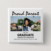 卒業誇りを持った者の親 |写真 缶バッジ (正面)