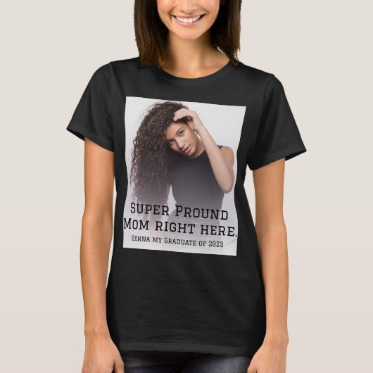 卒業誇りを持った者の親 Tシャツ (正面)