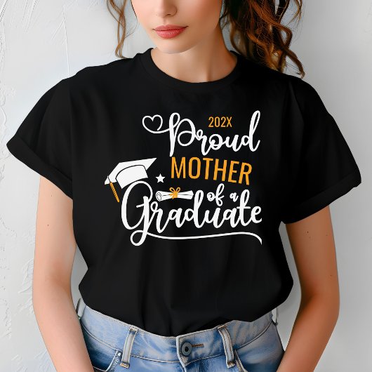 卒業誇りを持った親の母カスタム親 Tシャツ