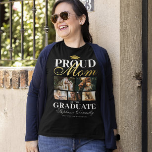卒業誇りを持ったTシャツのママ Tシャツ