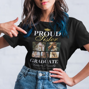 卒業誇りを持ったTシャツの妹 Tシャツ