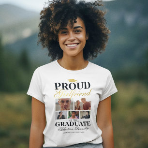 卒業誇りを持ったTシャツの彼女 Tシャツ