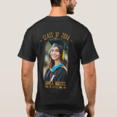 卒業誇りを持ったTシャツの親 Tシャツ (裏面)