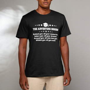 卒業贈与感動的 Tシャツ