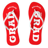 卒業赤と白上級生 ビーチサンダル (ソール)
