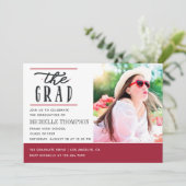 卒業赤と白会 招待状 (スタンド正面)