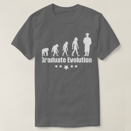 卒業進化 Tシャツ (デザイン正面)