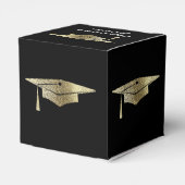 卒業金ゴールドキャップグラードパーティーゲスト フェイバーボックス (裏面サイド)