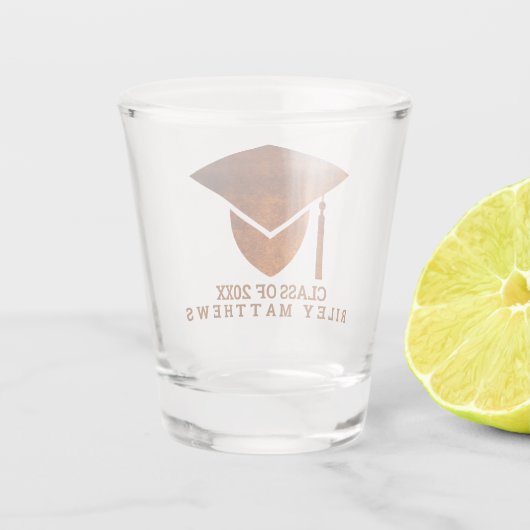 卒業銅大学記念大学 ショットグラス (裏面)