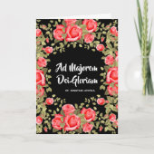 卒業開始聖イグネイシャス宗教 カード (正面)