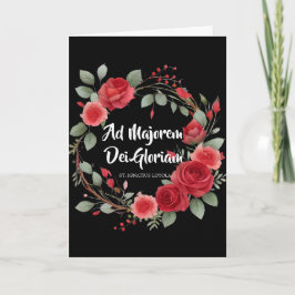 卒業開始聖イグネイシャス宗教 カード