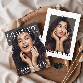 卒業雑誌カバーフォト 案内状