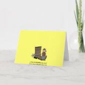 卒業靴&スパー – 西部 カード (裏面)