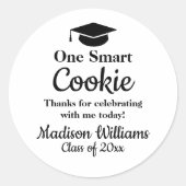 卒業頭が切れる1クッキーの治療に行く ラウンドシール (正面)