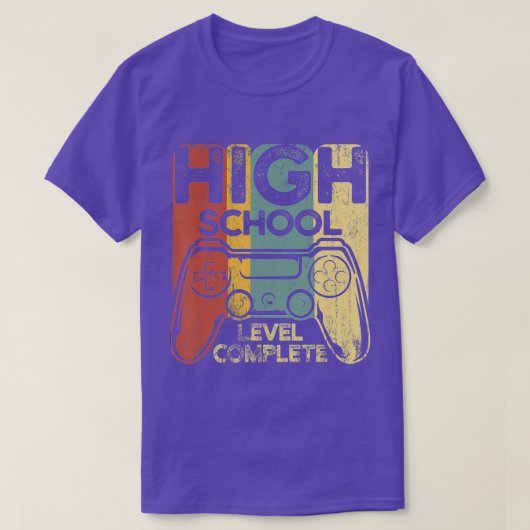 卒業高おもしろい学級レベルの上級 Tシャツ (デザイン正面)