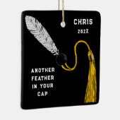 卒業高度 セラミックオーナメント (右)