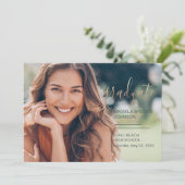 卒業高校撮影パーティー 案内状 (スタンド正面)