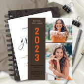 卒業高校2023年写真パーティー 案内状