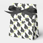 卒業高校、カレッジブラックキャップパターン フェイバーボックス (正面サイド)