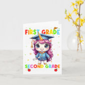 卒業1年生の長い最終日 カード (黄色い花)