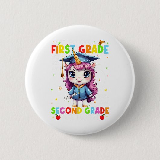 卒業1年生の長い最終日 缶バッジ (正面)