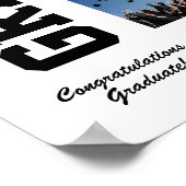 卒業1年生フォトコラージュ ポスター (角)