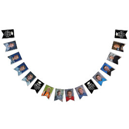 卒業12写真教室の年カスタム色 バンティングフラッグ