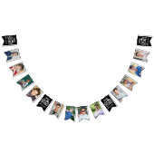 卒業12枚はっきりした写真タイプ年氏名 バンティングフラッグ (全)